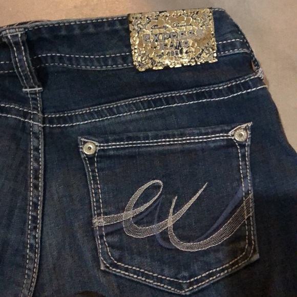 Express Stella Low Rise Boot Cut Jeans - Picture 10 of 13